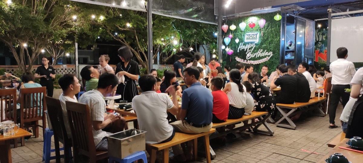 Thực khách dự tiệc tại nhà hàng NORI Vũng Tàu