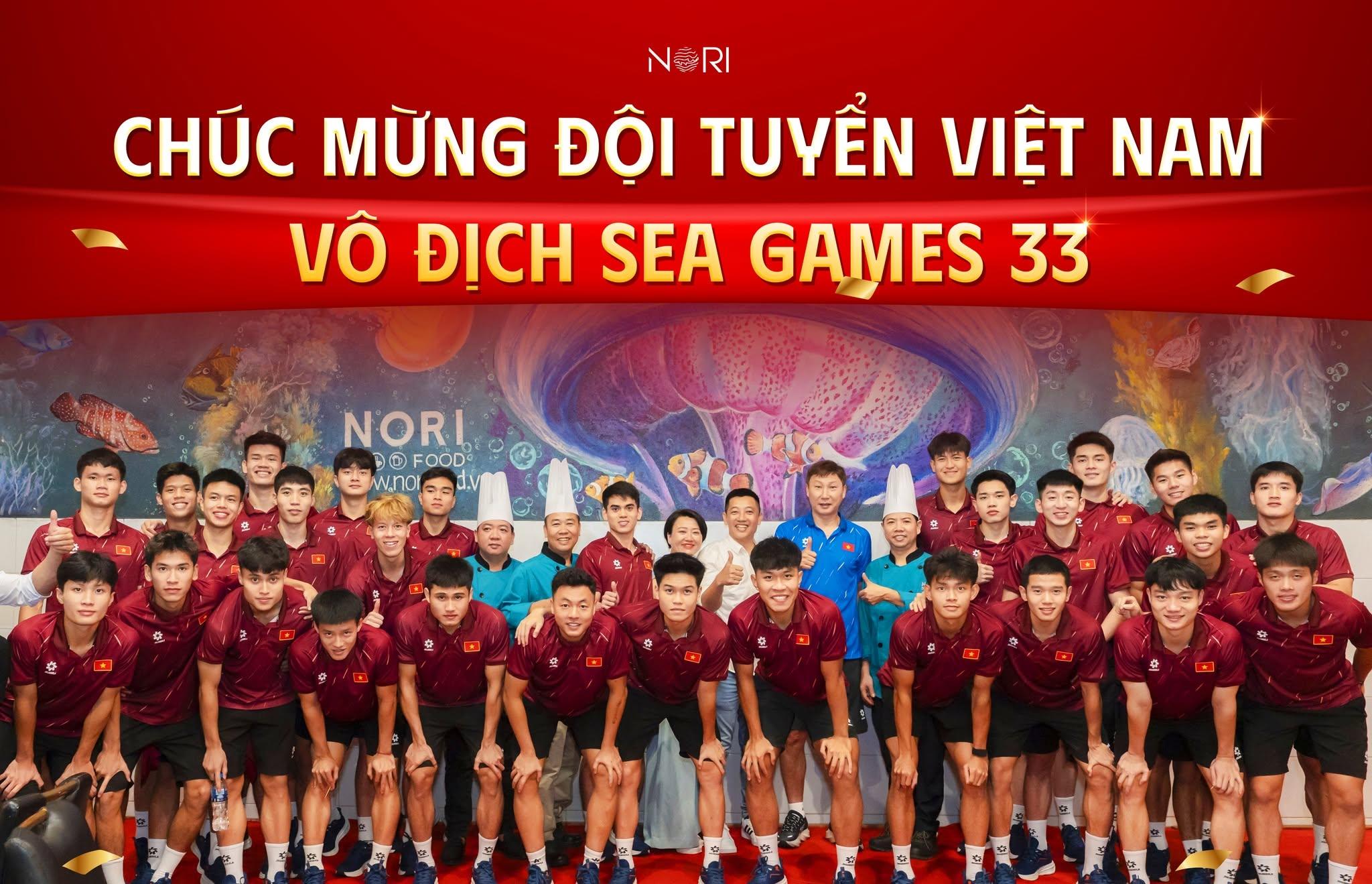 Đội tuyển bóng đá quốc gia Việt Nam ghé NORI Food Vũng Tàu