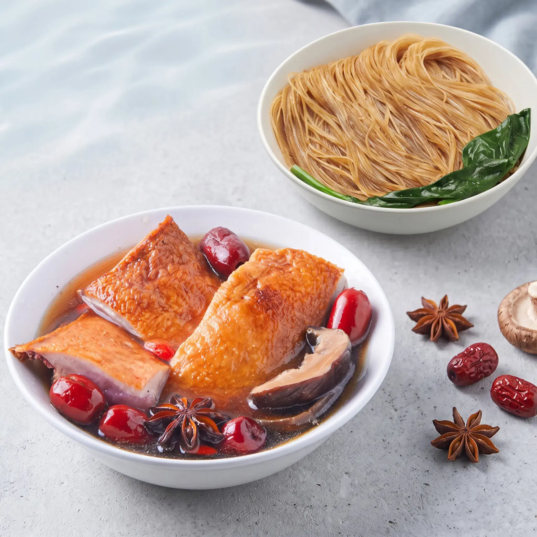 Hủ Tiếu Vịt Tiềm Má Đùi (Khô) - 1